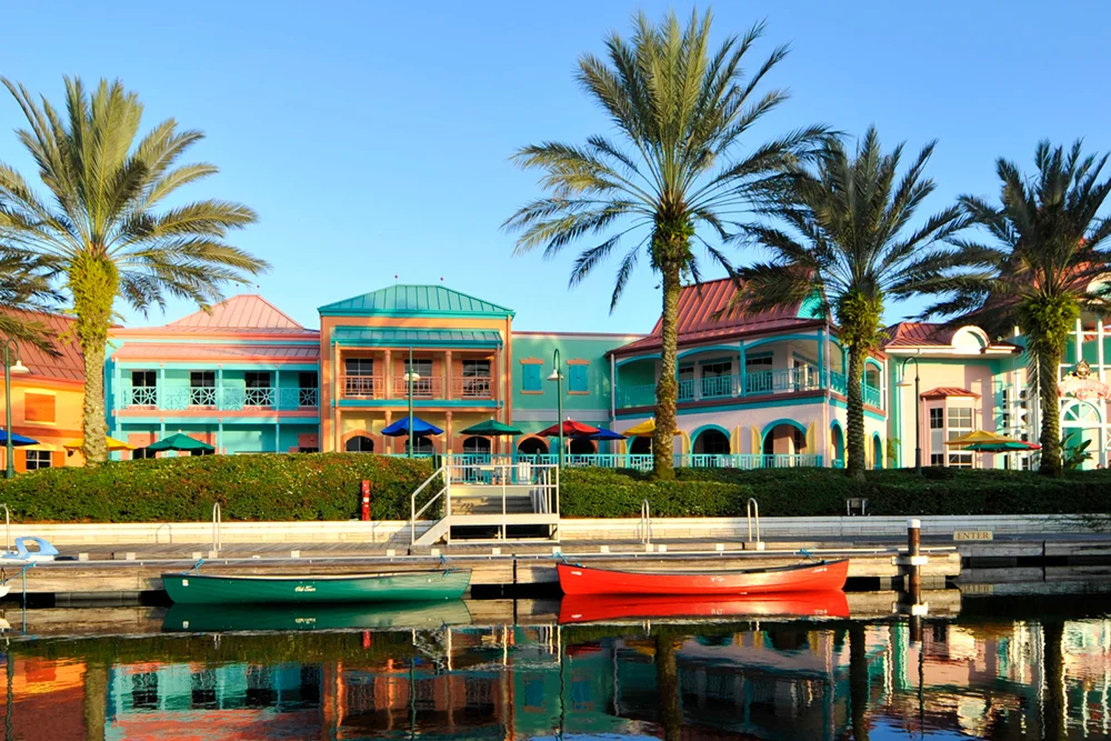View of Disney’s Caribbean Beach Resort at Walt Disney World Resort