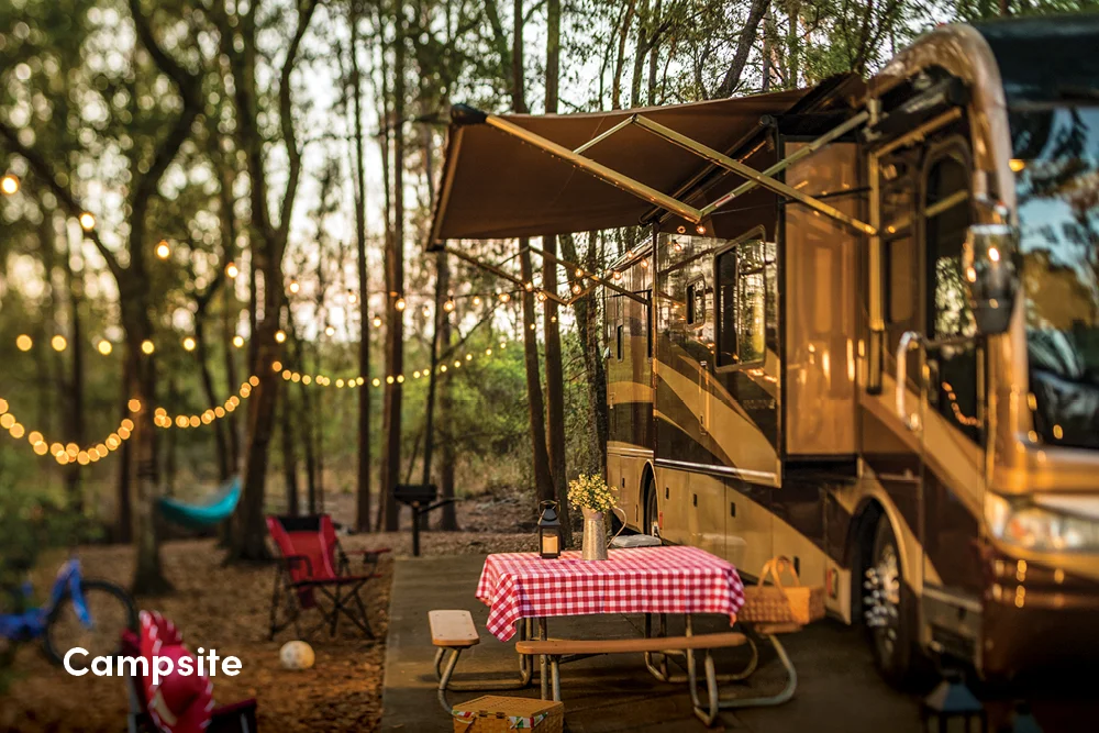 Vista de The Campsites at Disney’s Fort Wilderness Resort en Walt Disney World