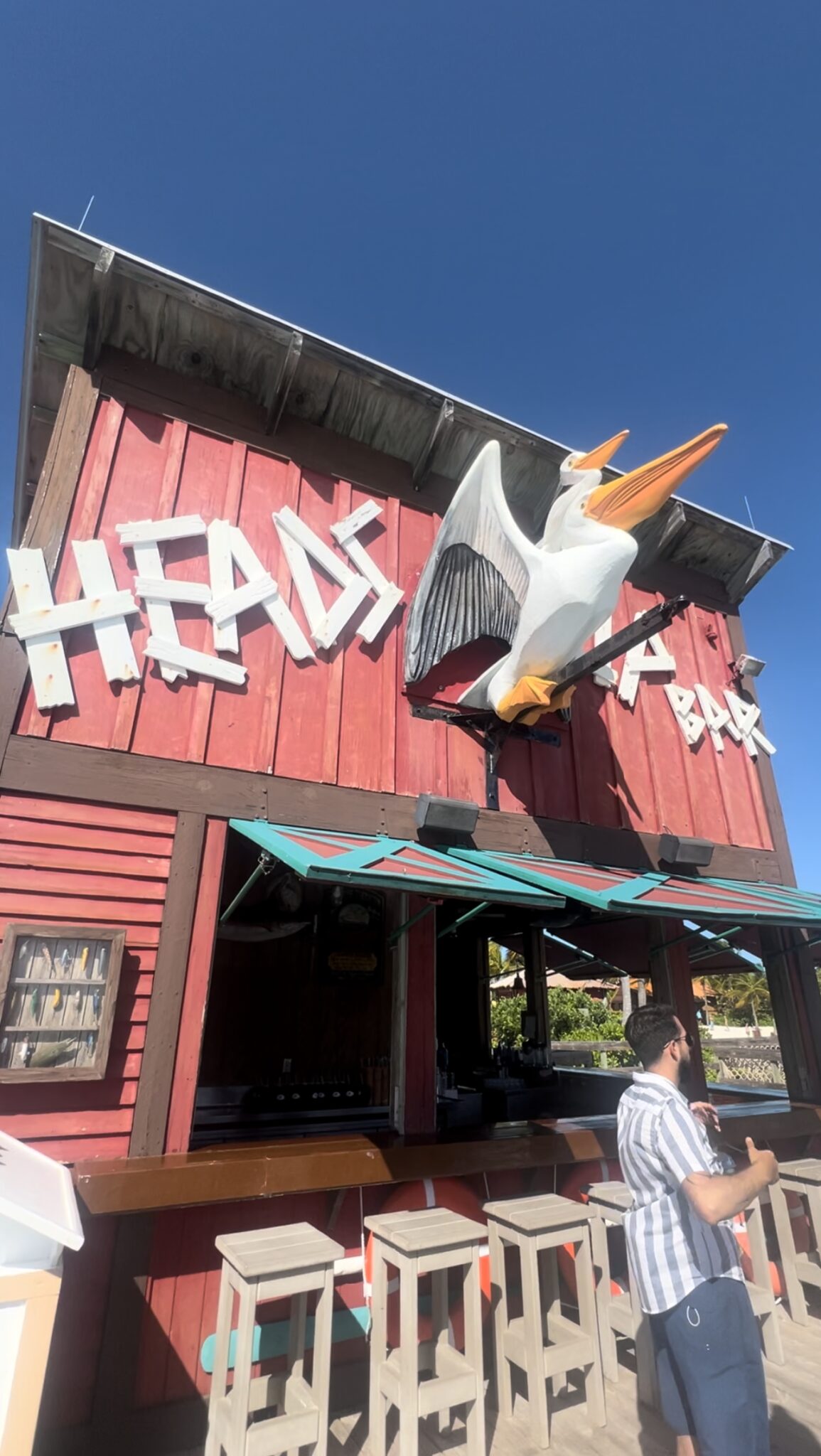 Fotografía vertical de recuerdos de Disney Castaway Cay