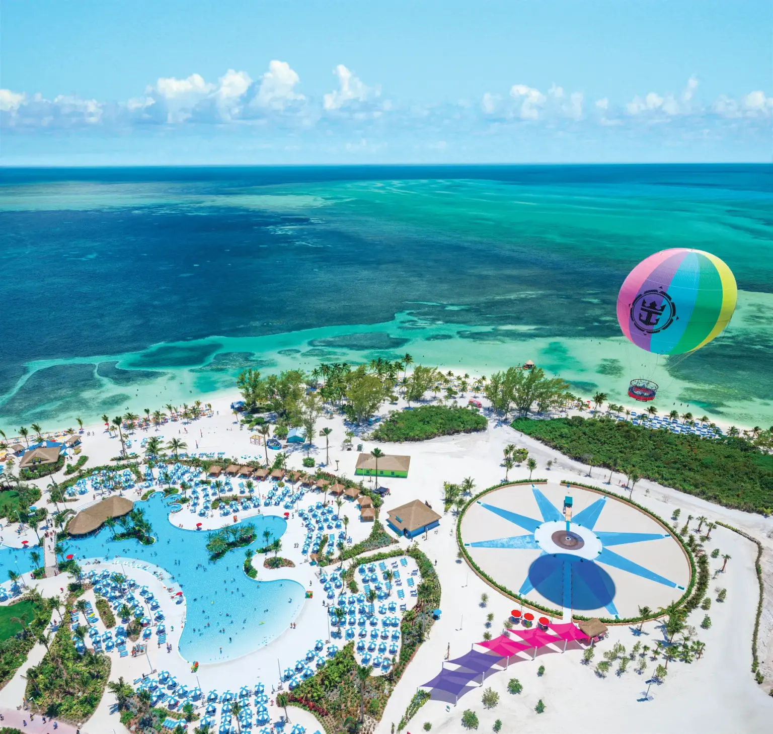 Piscina Oasis Lagoon en Perfect Day at CocoCay, Royal Caribbean