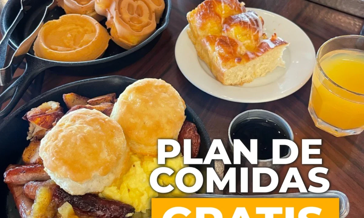Plan de Comidas Gratis Disney 2025