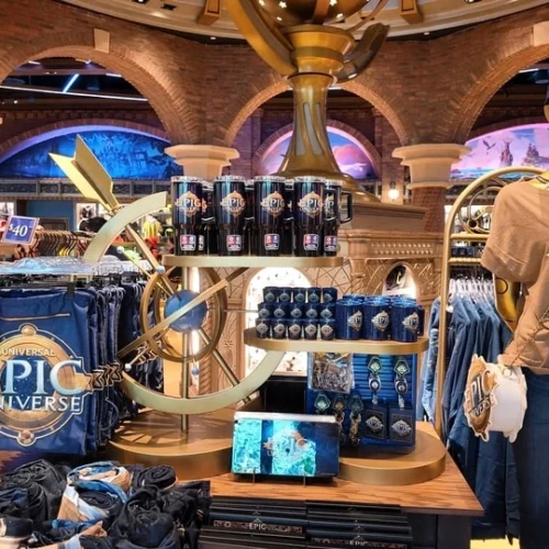 Merchandising exclusivo en Epic Universe