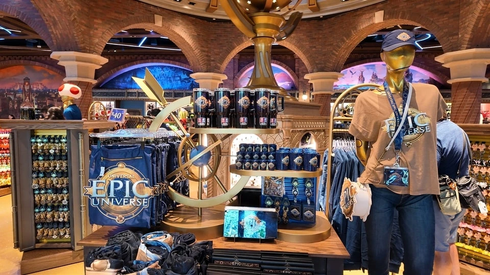 Exclusive merchandising in Epic Universe