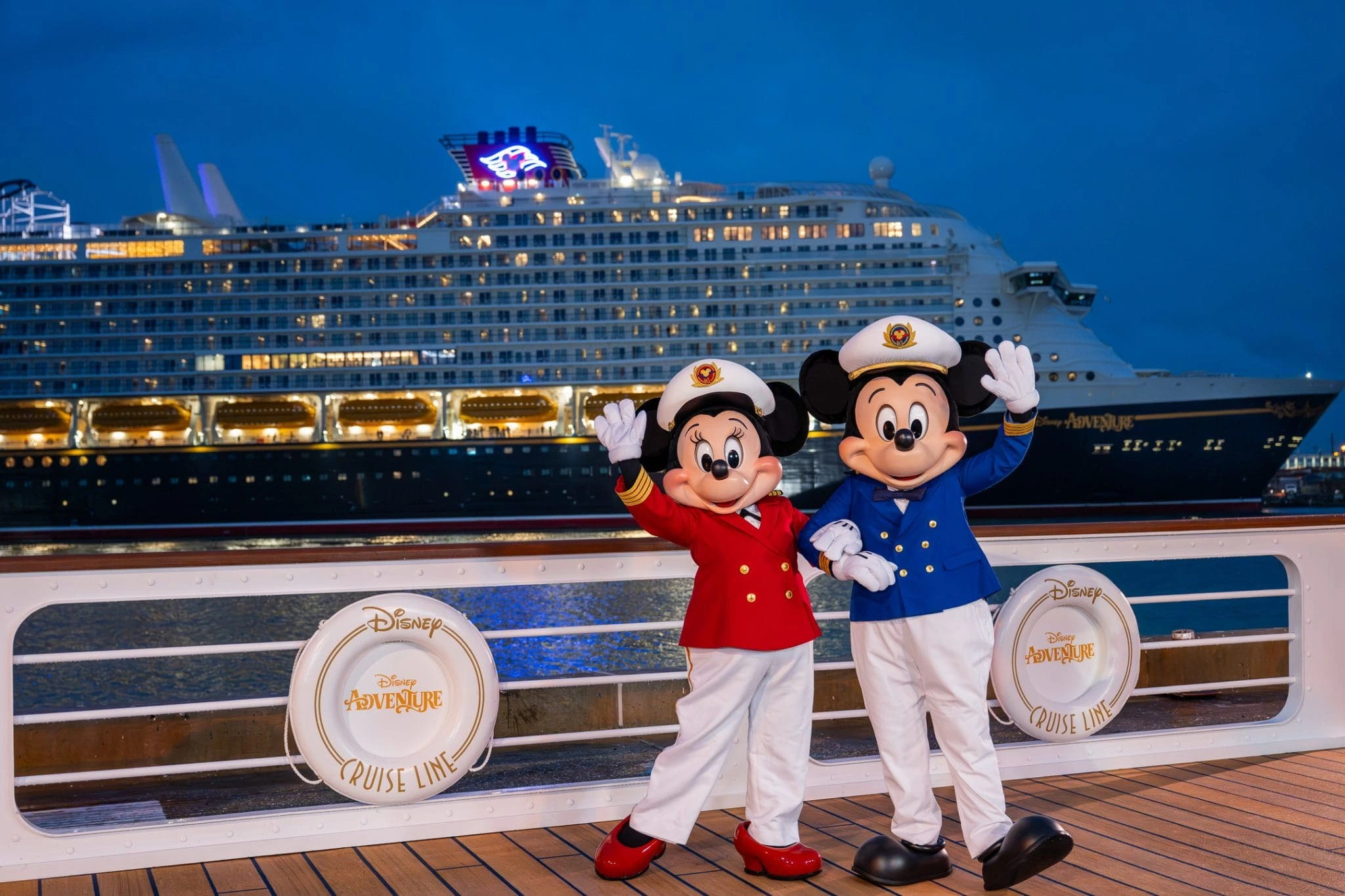 Fireworks on Disney cruises