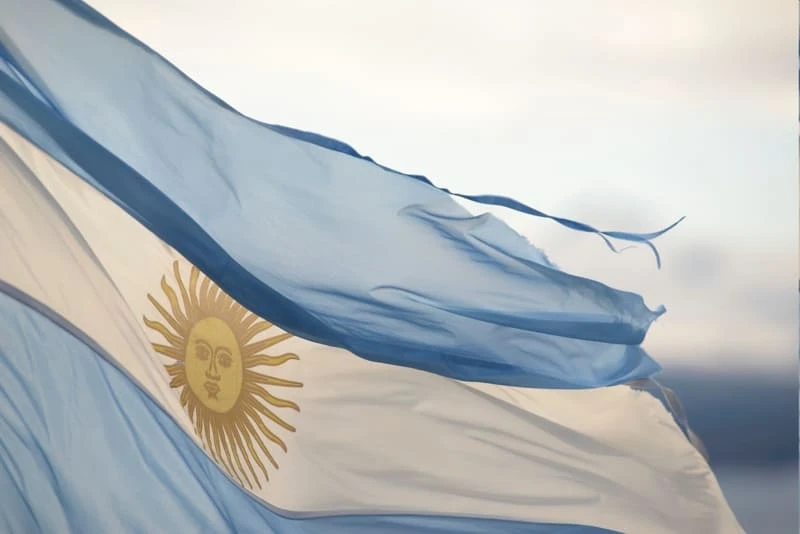 bandera de argentina