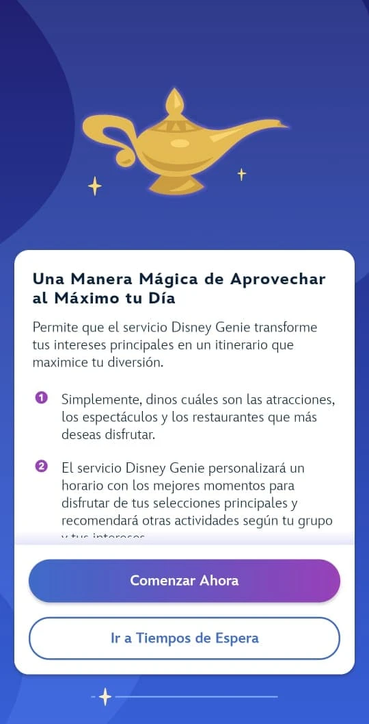My Disney Experience en español