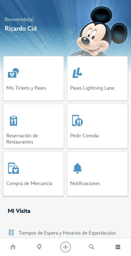 My Disney Experience en español