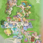 mapa de hollywood studios